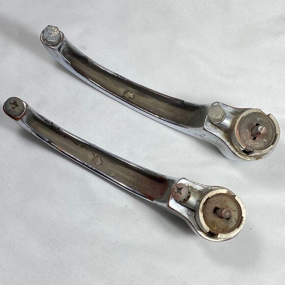 '52-'59 GM Chevrolet GMC Outside Door Handles Set Pair 3698881 OEM Original Part - Picture 3 of 8